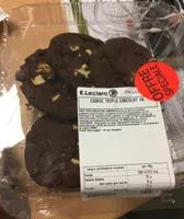 Cookie triple chocolat