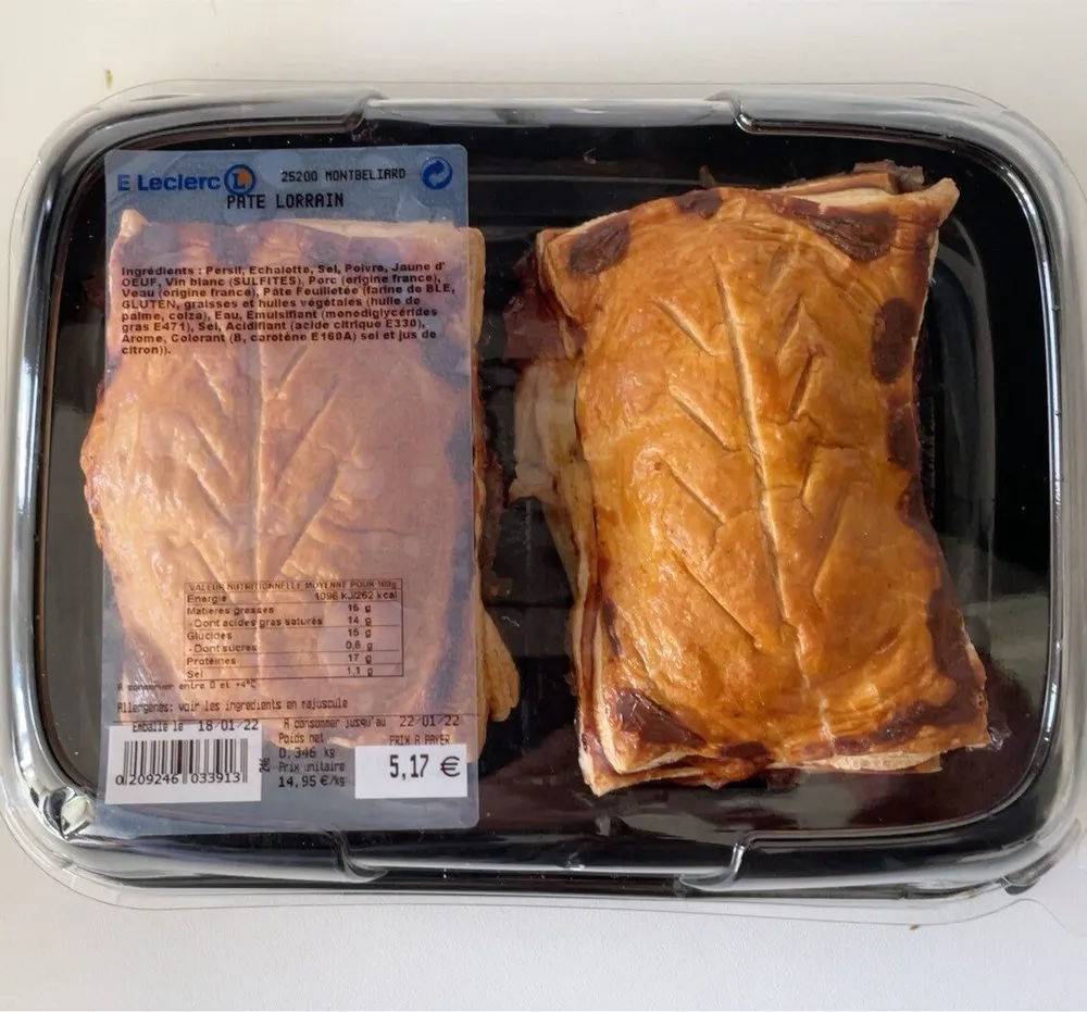 PATE LORRAIN