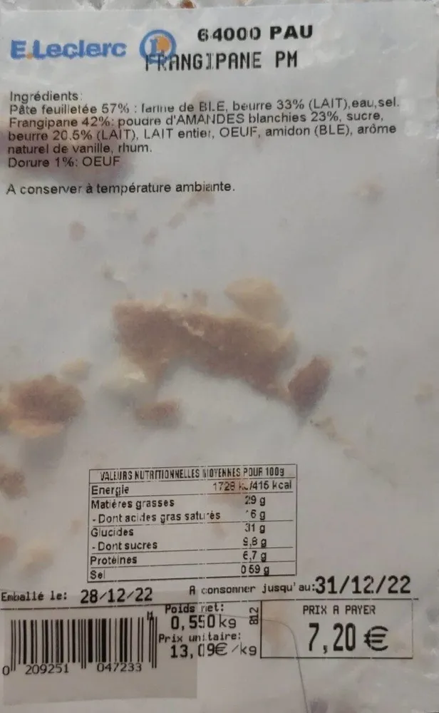 Frangipane Pm