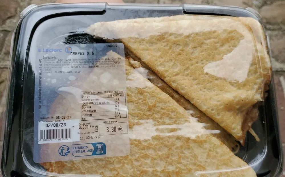 Crêpe × 6
