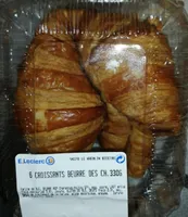 6 Croissants Beurre des Charentes