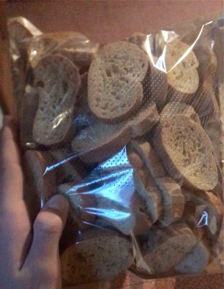 Croutons grilles