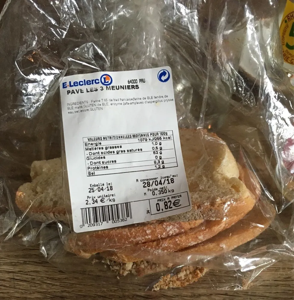 Pavé Les 3 meuniers