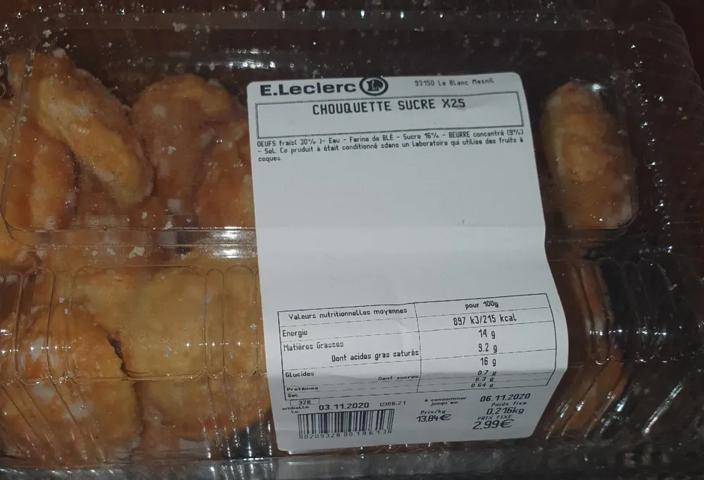 Chouquette sucre