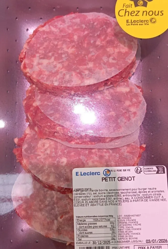 Steak haché