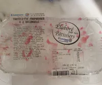 Tartelettes framboises x2 décongelées
