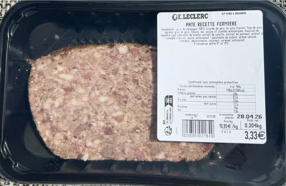 Paté Recette Fermière
