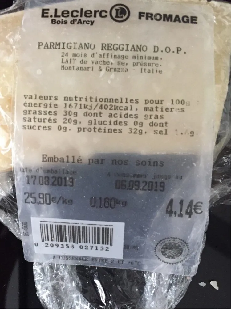 PARMIGIANO REGIANO