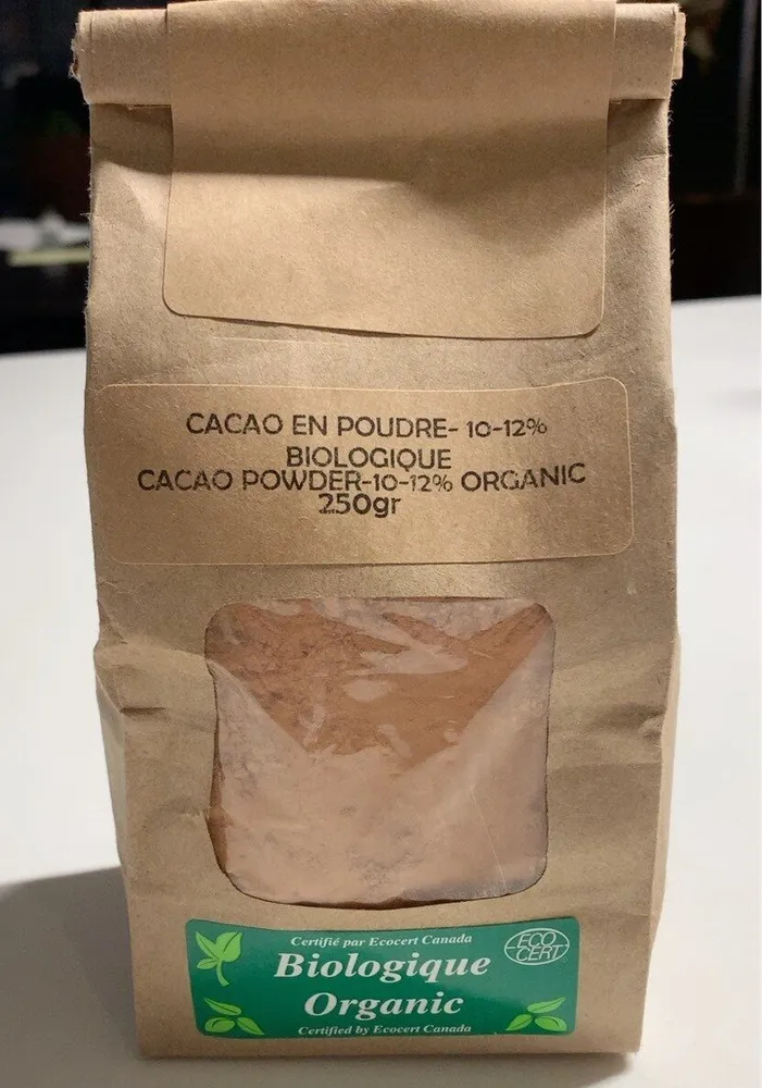Cacao en poudre bio