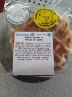 Gaufre maison perles de sucre