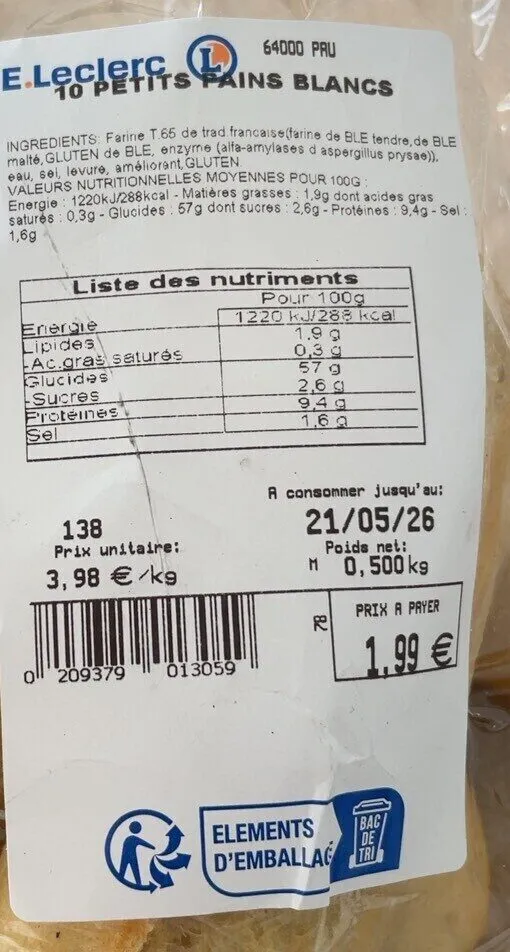 Petits Pains Blancs