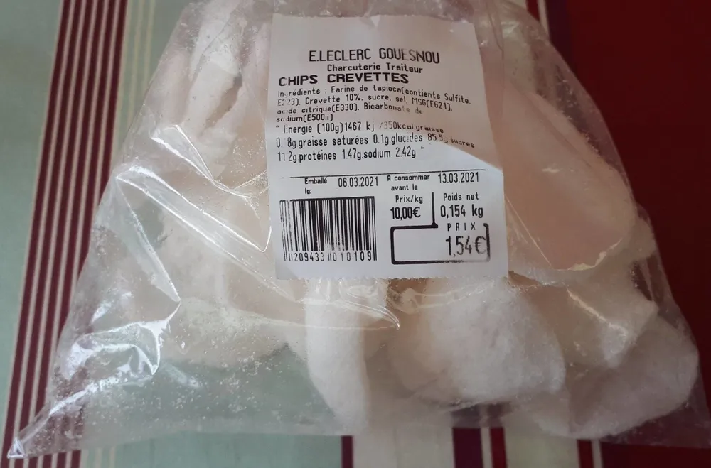 Chips Crevettes