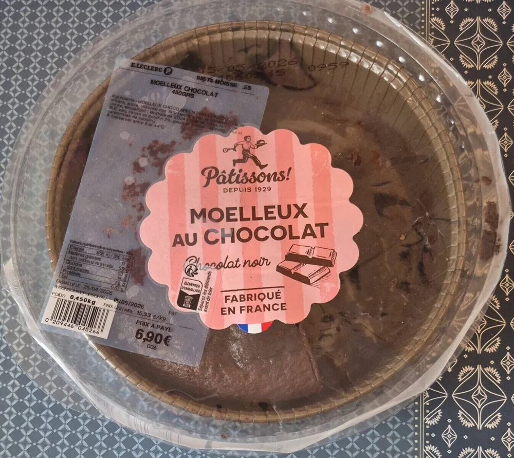 Moelleux au chocolat