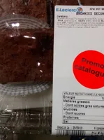 Brownies décongelés