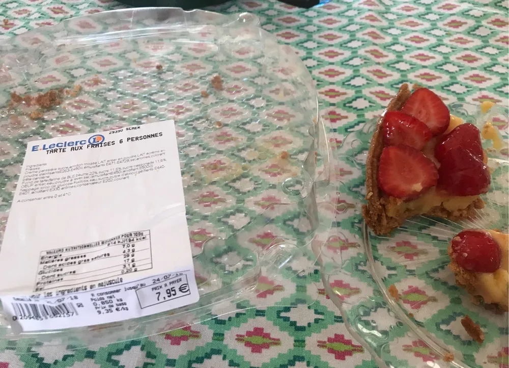 Tarte aux fraises