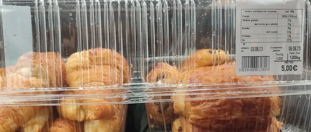 10 croissant+ 10 pain au chocolat