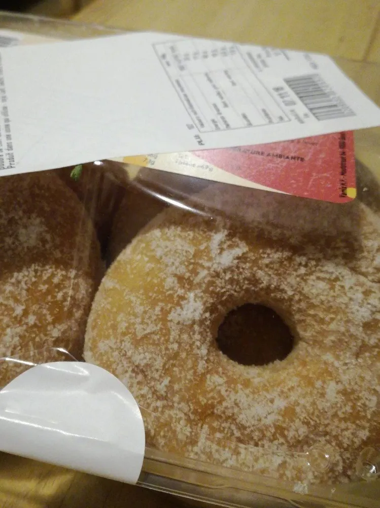 Donut's natures sucrés
