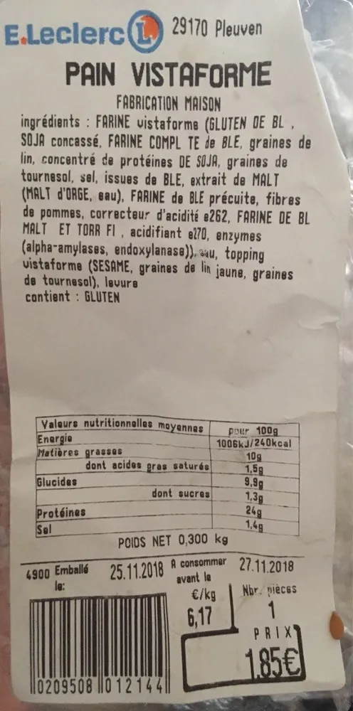 Pain Vistaforme