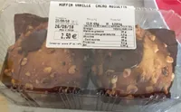 Muffin vanille cacao noisette