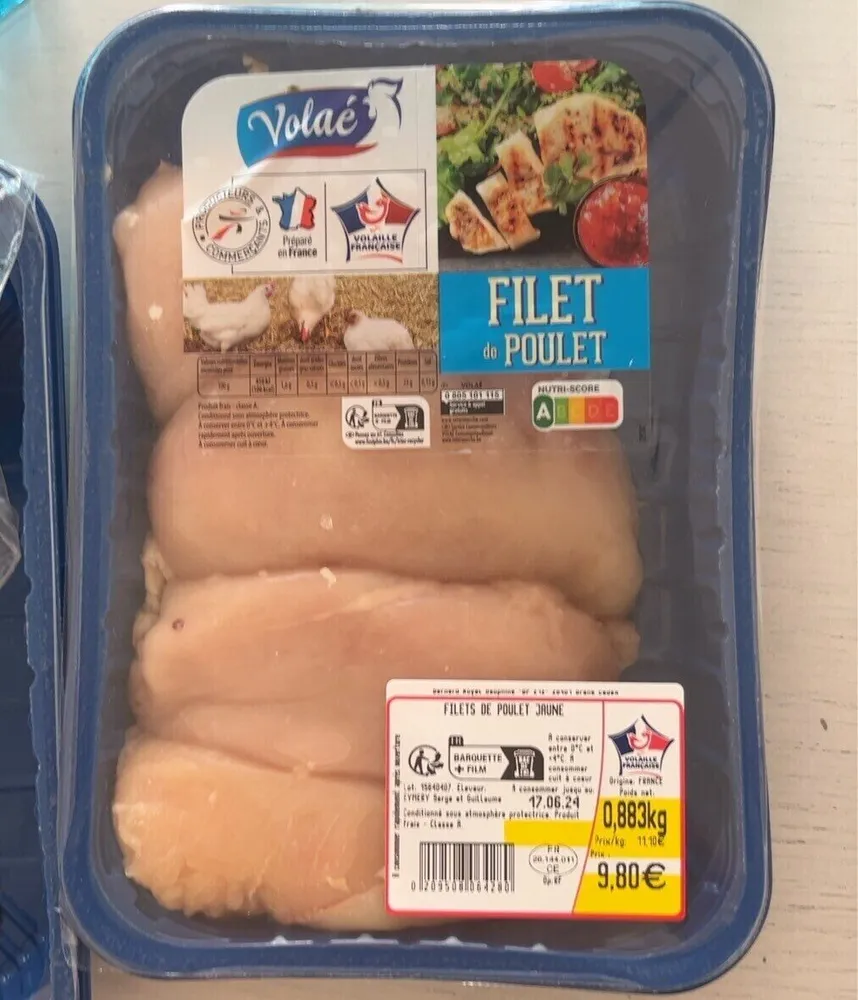 Filet de poulet