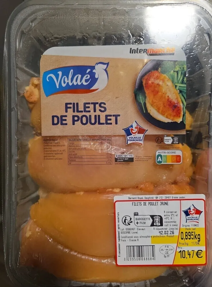 Filet de poulet