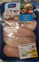 Filets de poulet jaune