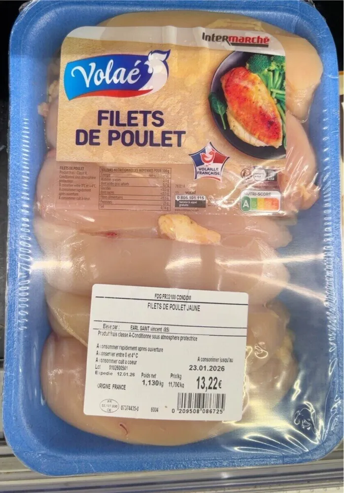 Filet de poulet