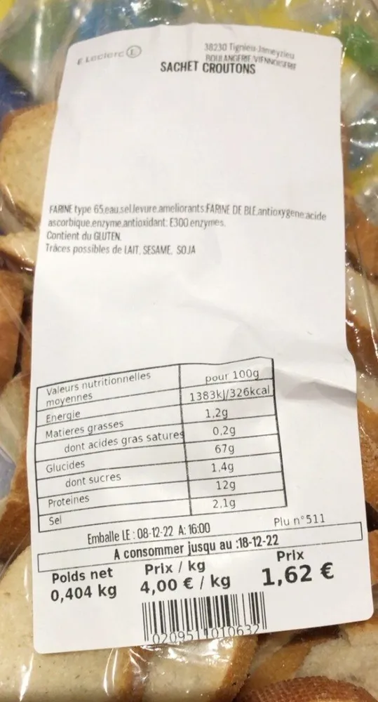 Croutons