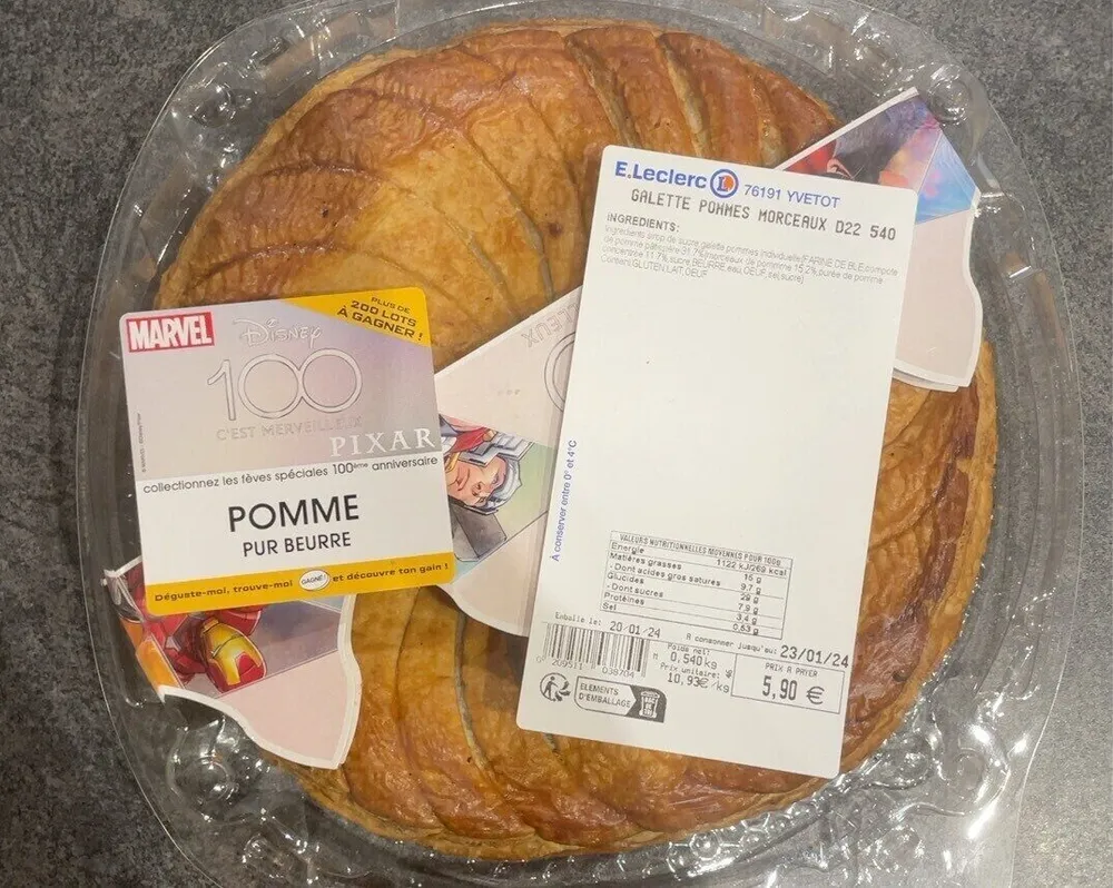 Galette Pommes Morceaux