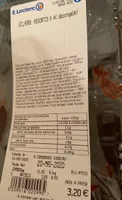 Eclairs assortis x4 ( décongelé)
