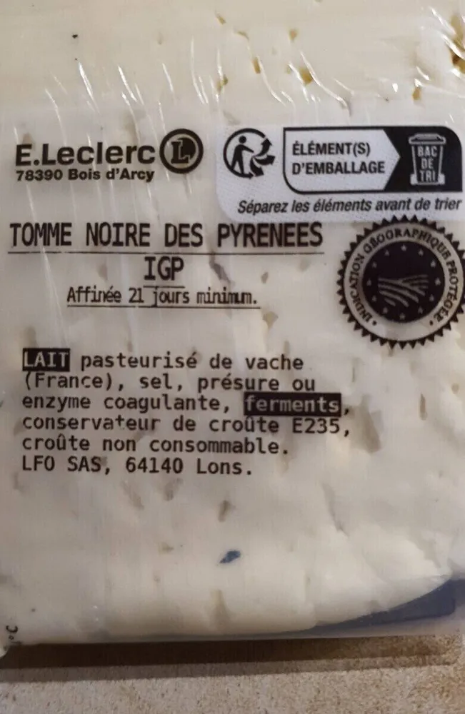 Tome noire des pyrenees
