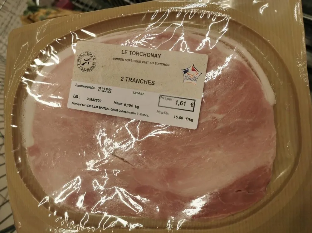 Jambon de porc