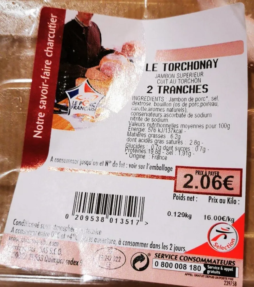 Jambon torchon