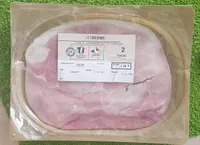 Jambon supérieur cuit au torchon