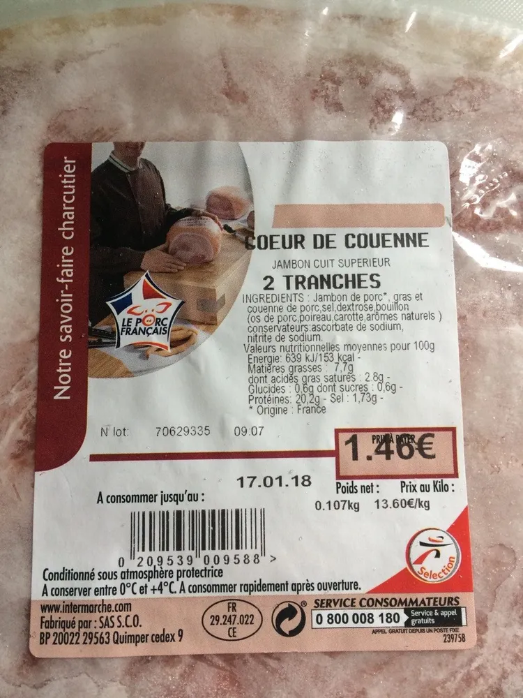 Coeur de couenne