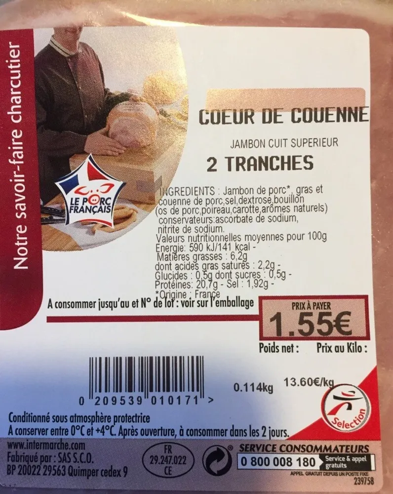 Coeur de couenne