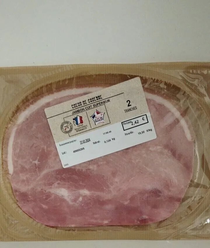 Coeur de couenne ( 2 tranches )