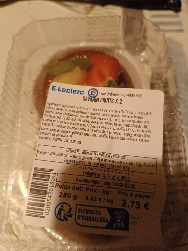 Savarin Fruits