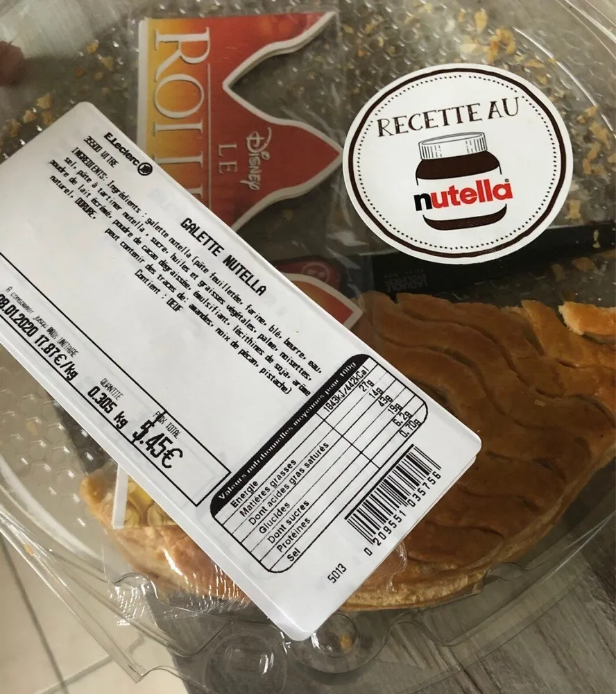 Galette Nutella