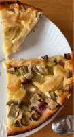 Tarte pomme rhubarbe