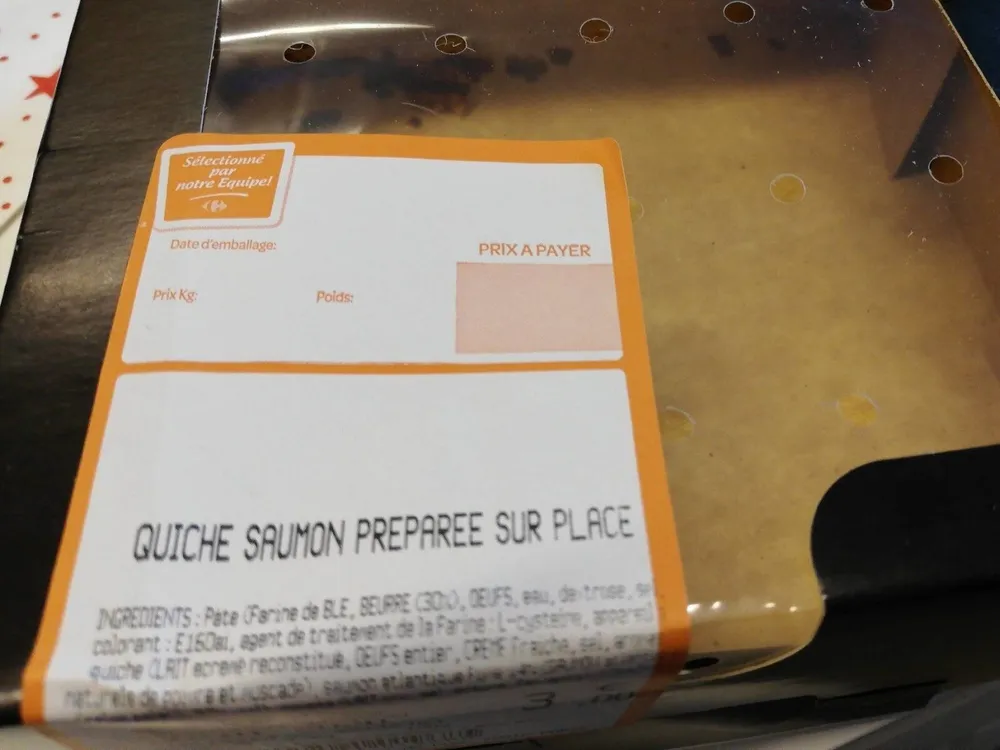 Quiche saumon