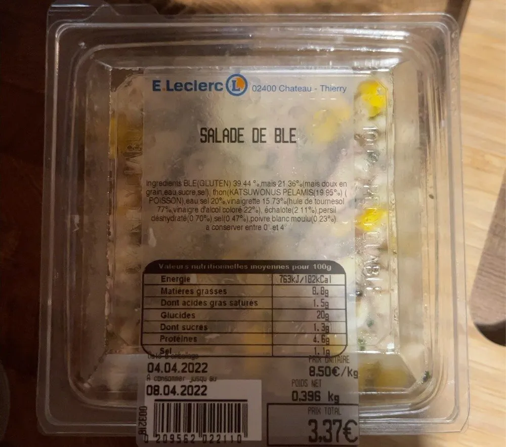Salade de blé
