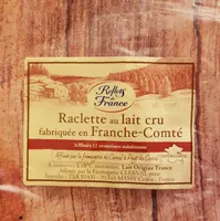 Raclette au lait cru fabriquée en Franche-Comté