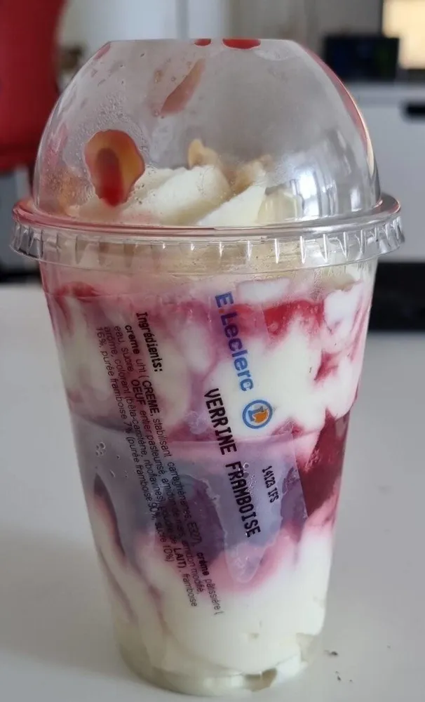Verrine framboise