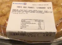Tartes aux pommes standard