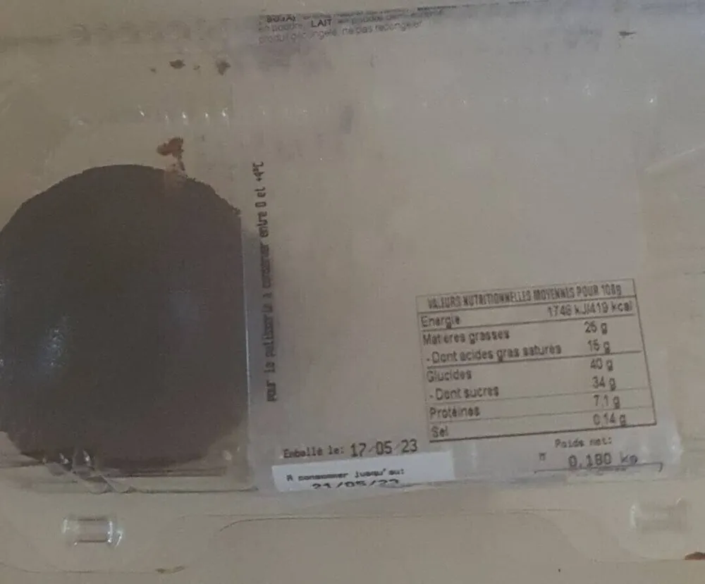 Fondant chocolat