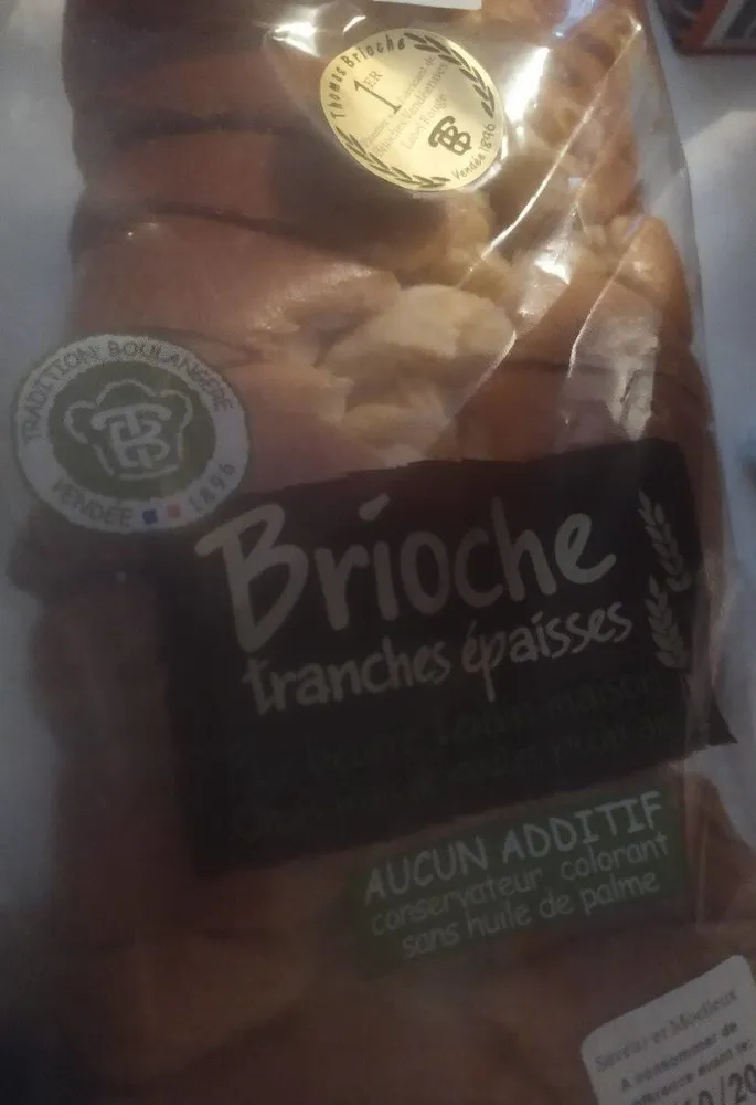 Brioche tranches épaisse