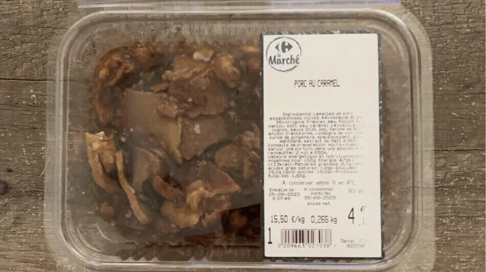 Porc au caramel