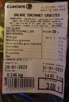 Salade encornet/crudités