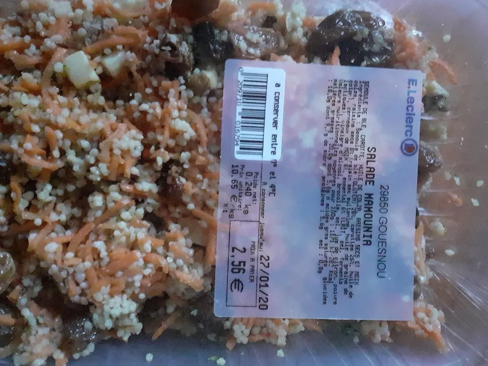 Salade mamounia